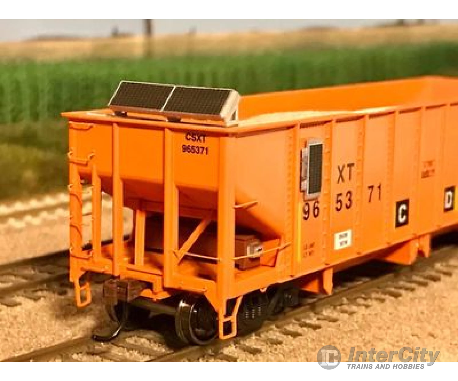 Mac Rail Mac-801 Ho Ballast Car Solar Panel Kit - Csxt Version 1 ’Plate’ Detailing Parts