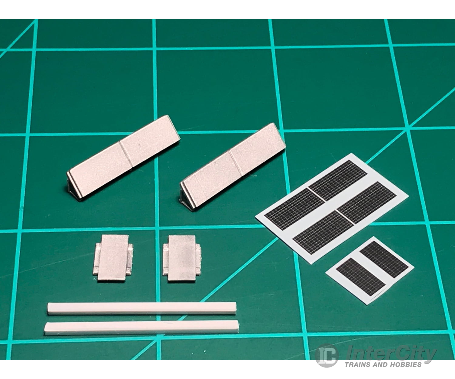 Mac Rail Mac-802 Ho Ballast Car Solar Panel Kit - Csxt Version 2 ’Angle’ Detailing Parts