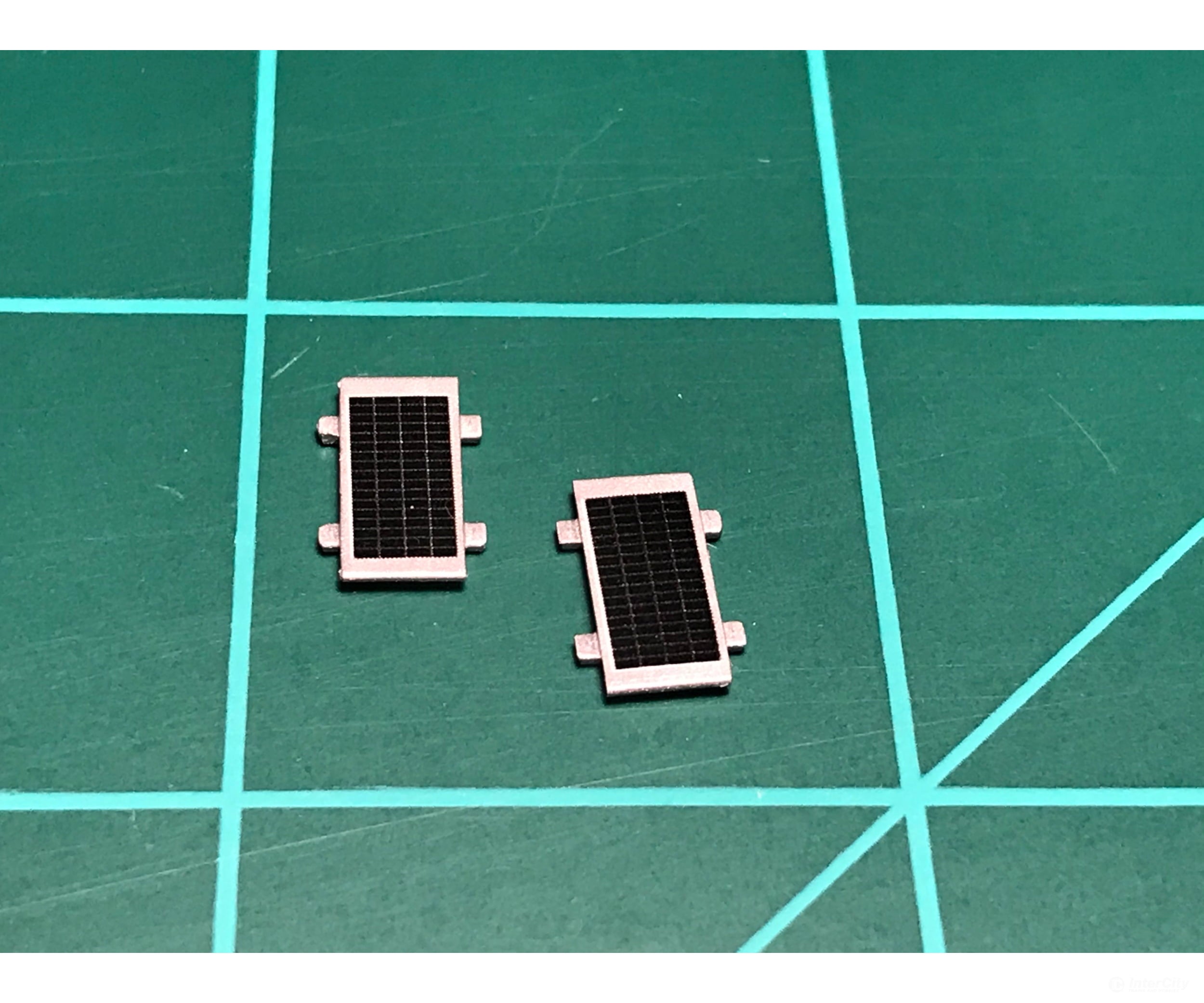 Mac Rail Mac-803 Ho Ballast Car Solar Panel Kit - Csxt Version 3 ’Side’ Detailing Parts