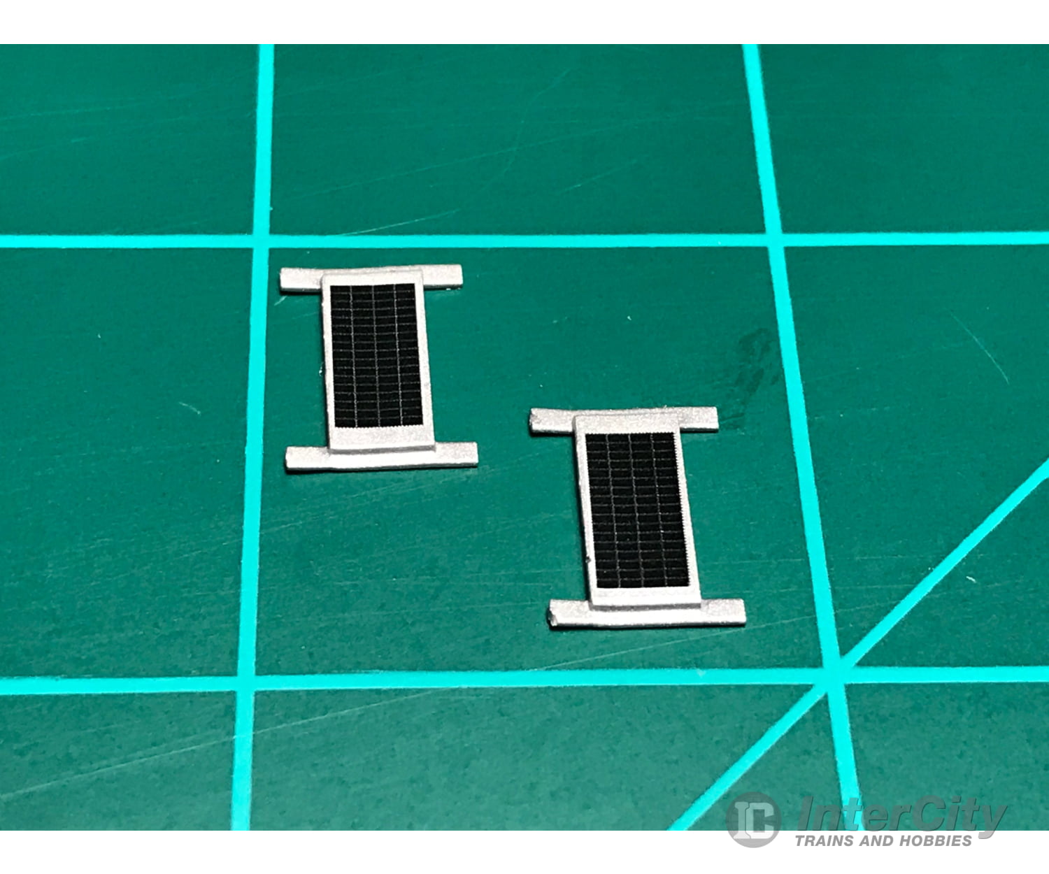 Mac Rail Mac-804 Ho Ballast Car Solar Panel Kit - Bnsf Version 1 ’Small’ Detailing Parts