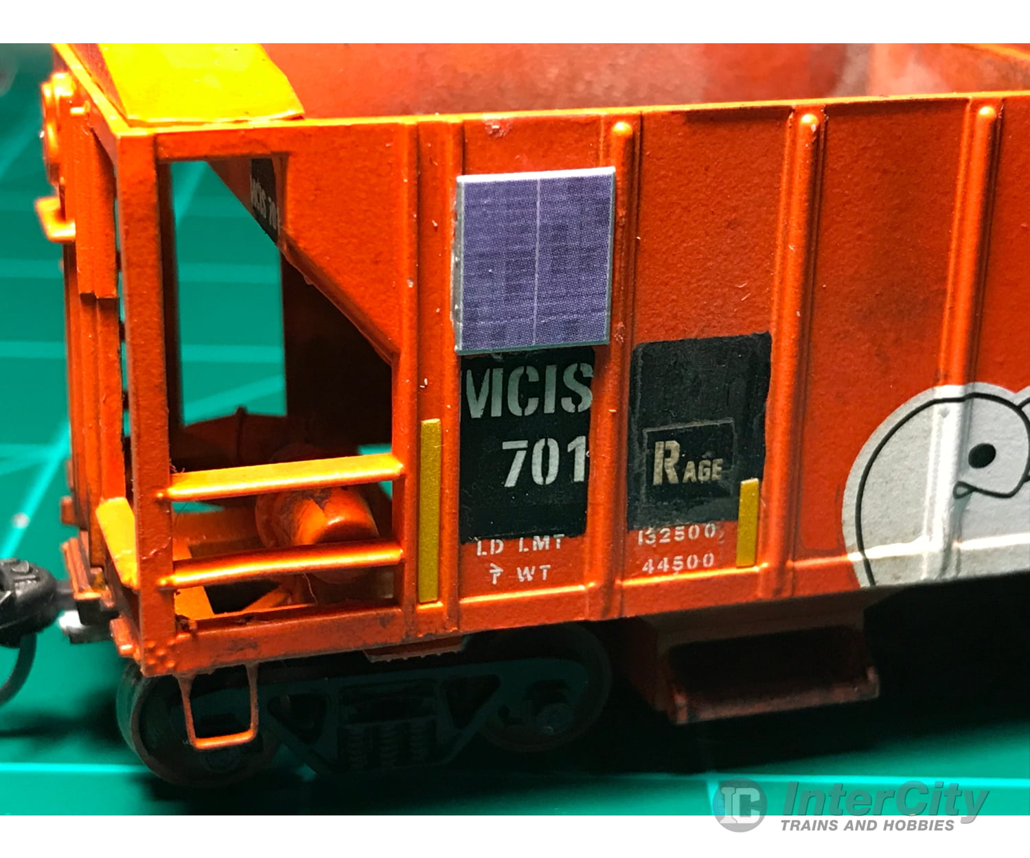 Mac Rail Mac-805 Ho Ballast Car Solar Panel Kit - Bnsf Version 2 ’Medium’ Detailing Parts