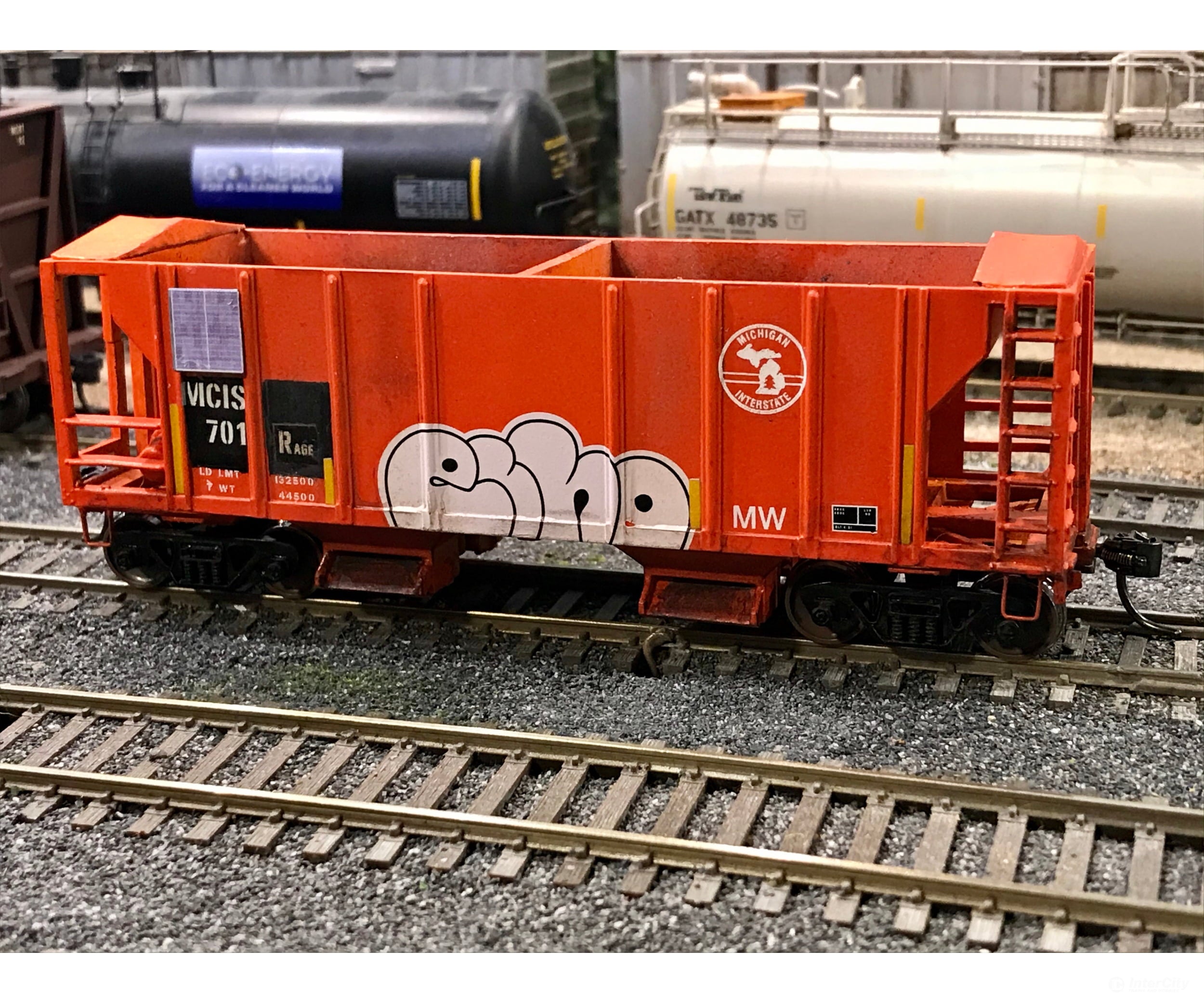 Mac Rail Mac-805 Ho Ballast Car Solar Panel Kit - Bnsf Version 2 ’Medium’ Detailing Parts
