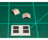 Mac Rail Mac-807 Ho Ballast Car Solar Panel Kit - Up Version 1 ’End’ Detailing Parts