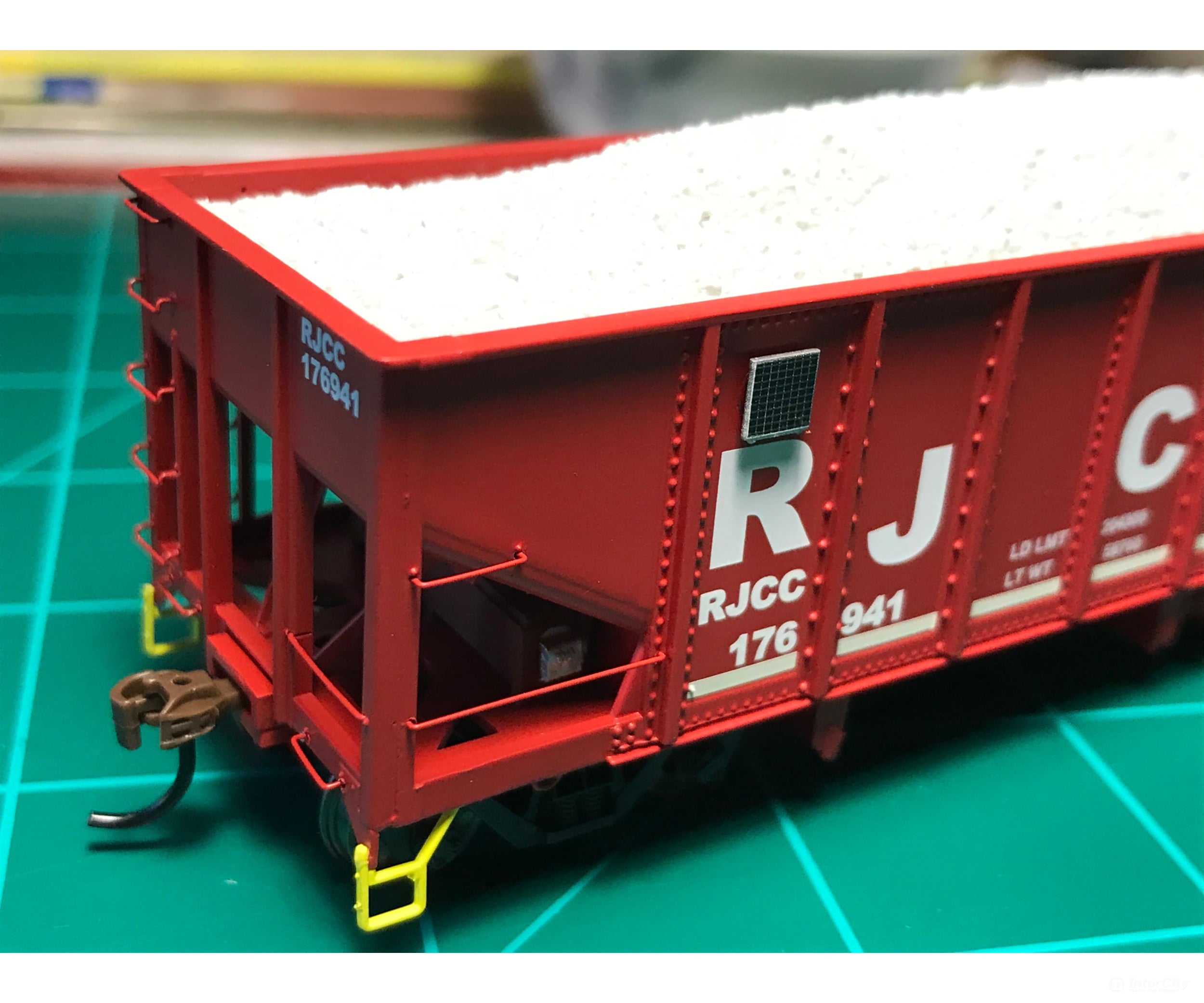 Mac Rail Mac-810 Ho Ballast Car Solar Panel Kit - Rj Corman Version Detailing Parts