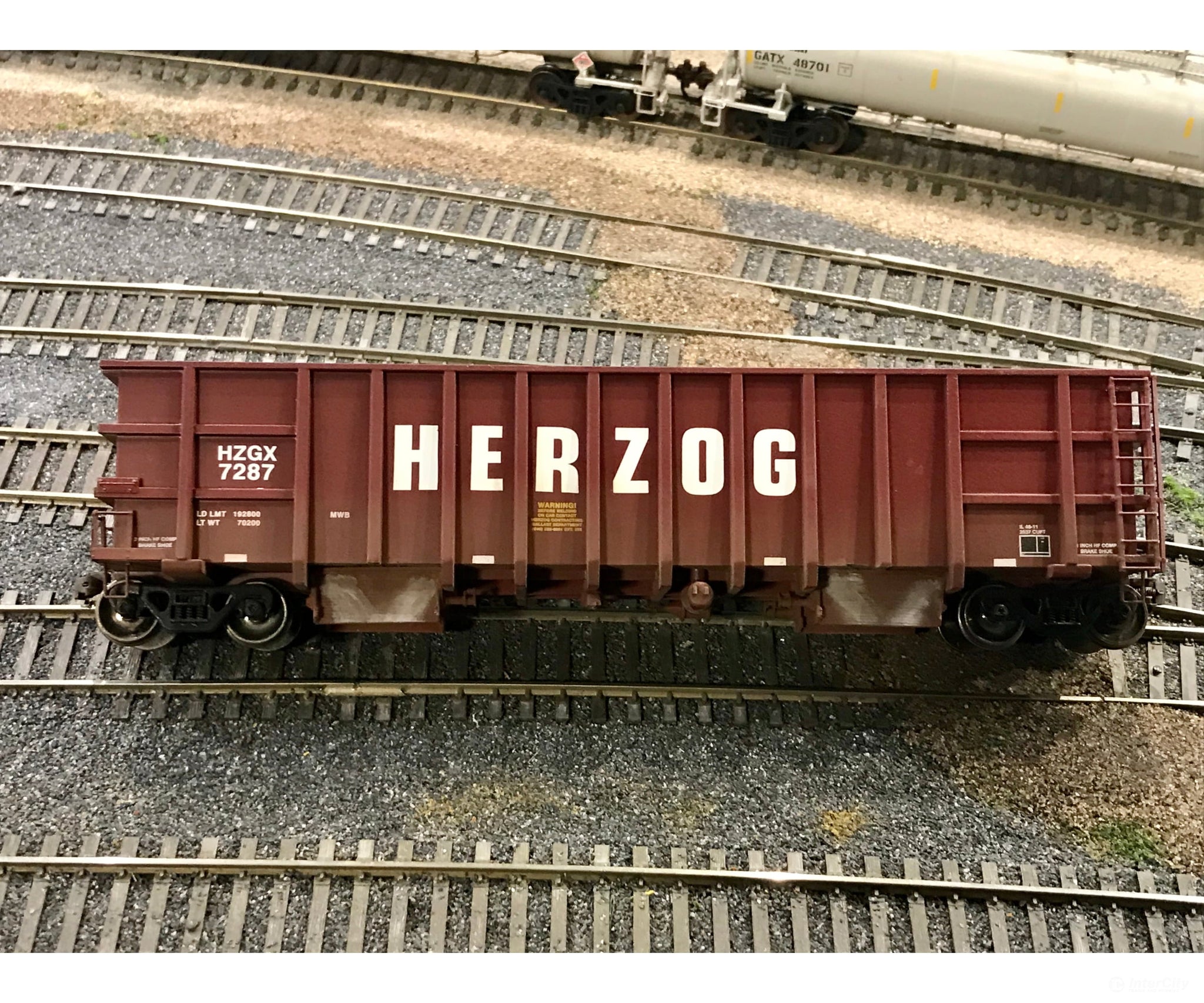 Mac Rail Mac-821 Ho Ballast Doors Type #1 (Herzog - Long) Detailing Parts