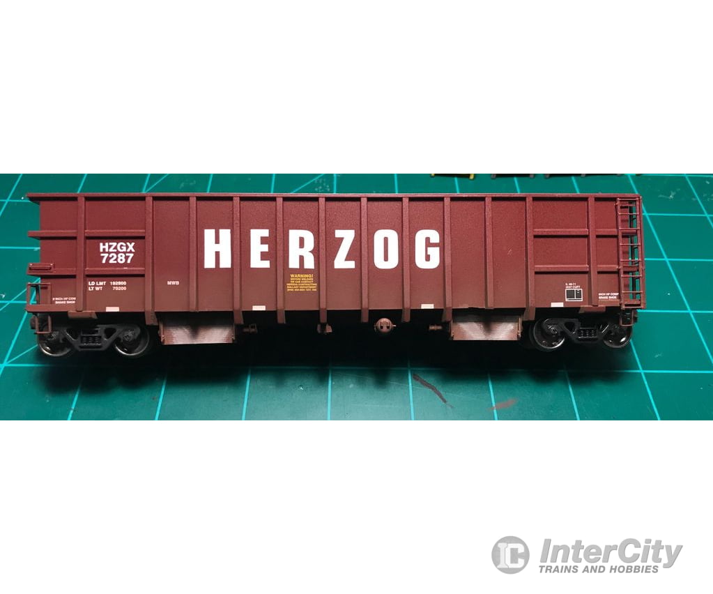 Mac Rail Mac-821 Ho Ballast Doors Type #1 (Herzog - Long) Detailing Parts