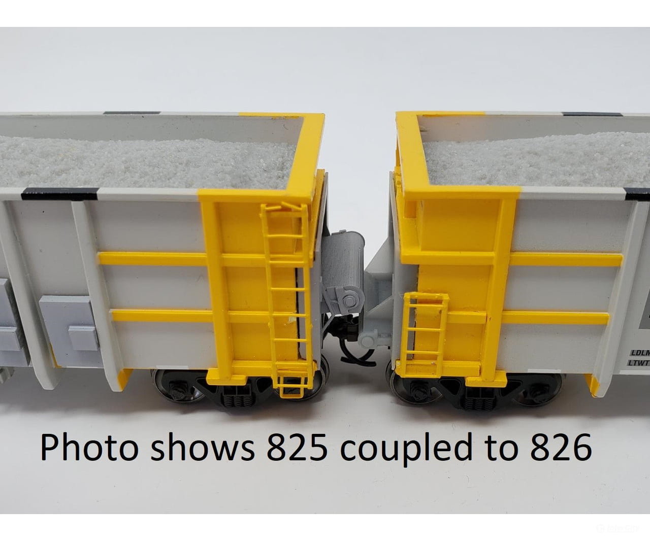 Mac Rail Mac-825 Ho Ballast Conveyor Train (Intermediate Car Kit) Detailing Parts