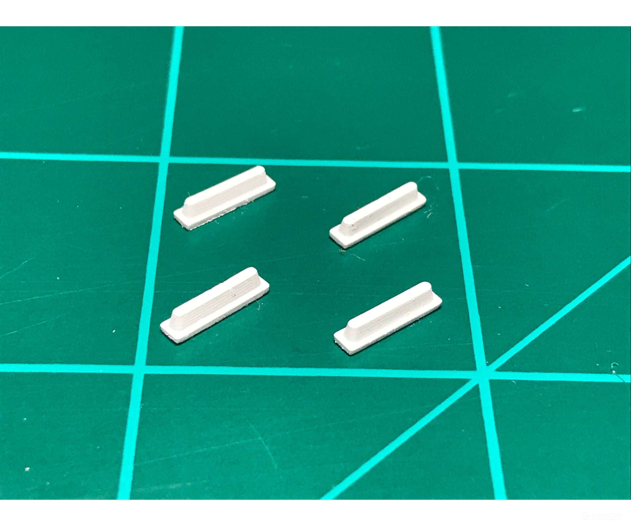 Mac Rail Mac-830 Ho Ptc Antennae ’Short Track’ Qty. 4 Detailing Parts