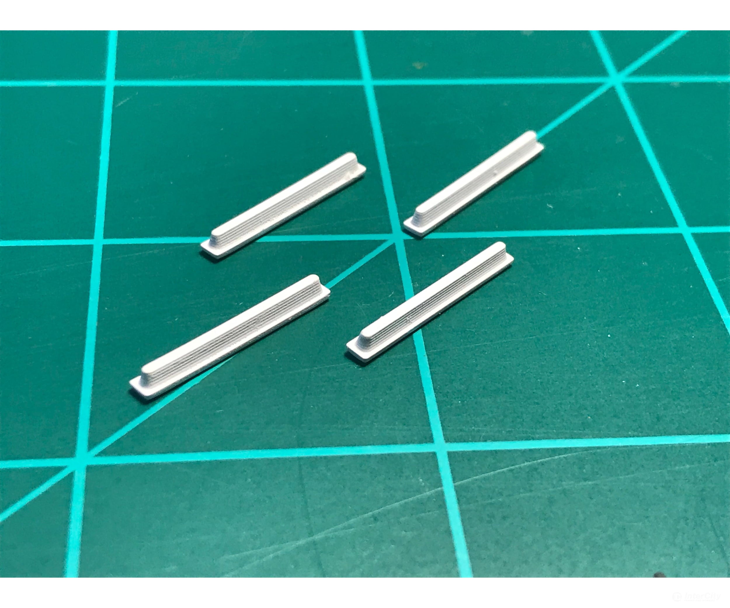 Mac Rail Mac-831 Ho Ptc Antennae ’Long Track’ Qty. 4 Detailing Parts