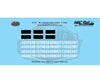 Mac Rail Mac-834 Ho Ptc Numberboard (2 Pack) Detailing Parts