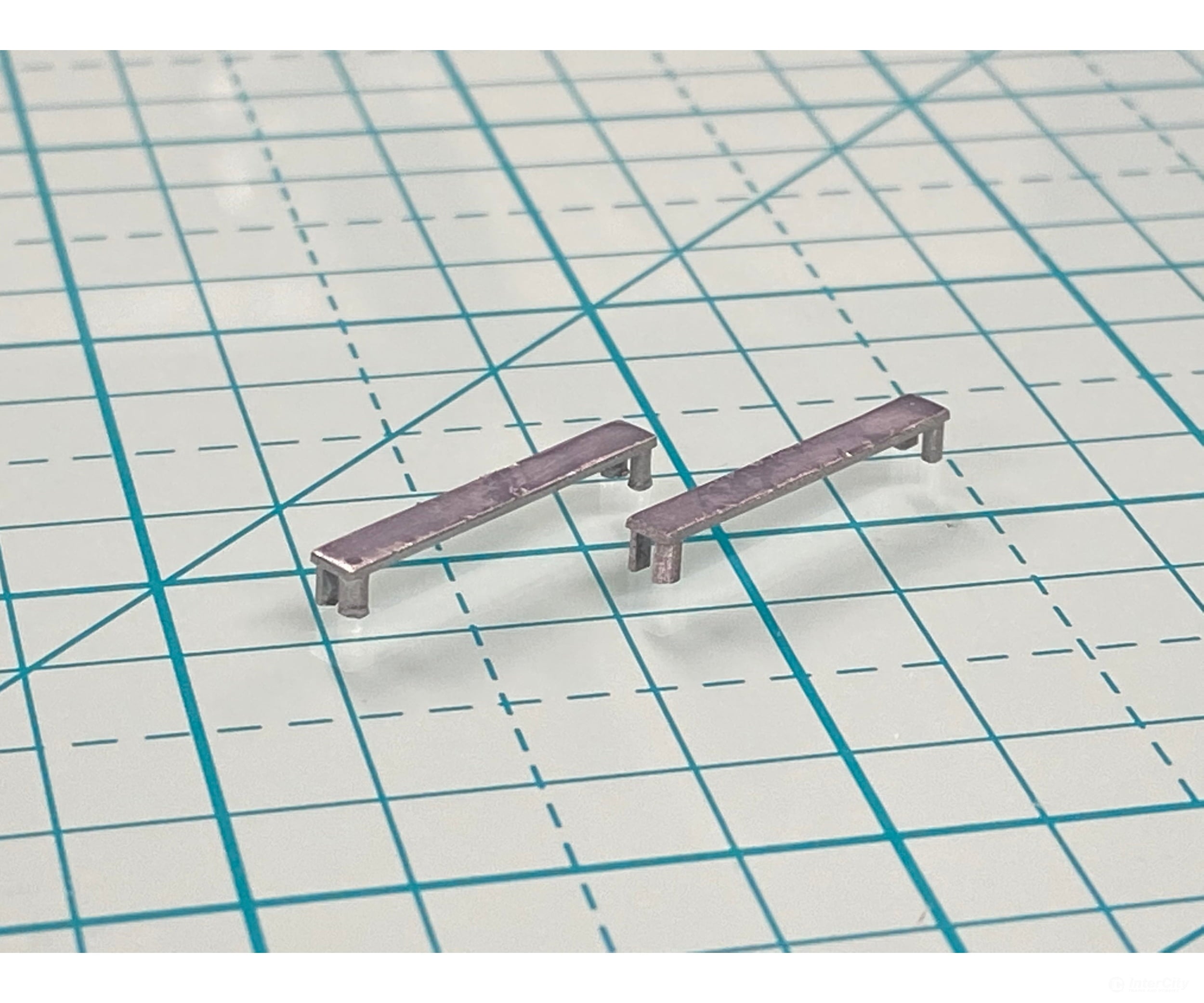 Mac Rail Mac-839 Ho Ptc Stand “Track” Type Antenna (4 Pack) Detailing Parts