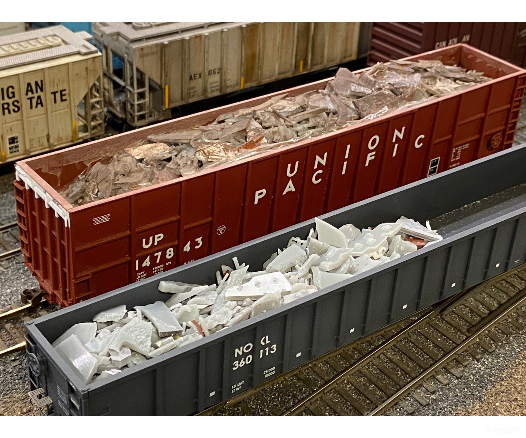 Mac Rail Mac-849 Ho Resin Scrap Load Material ’Macscrap’ Detailing Parts