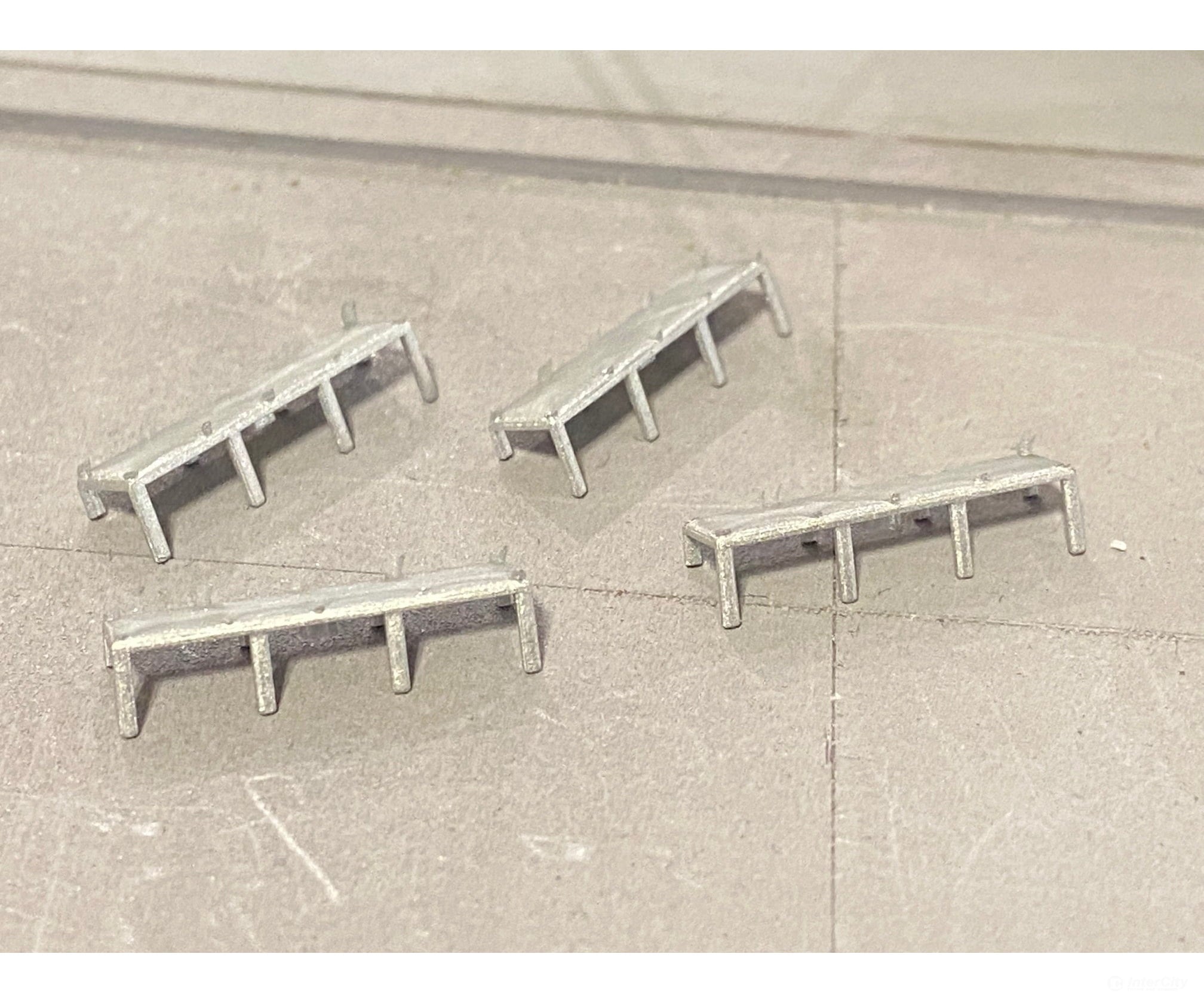 Mac Rail Mac-850 Ho Ptc Stand Only (4 Pack) Detailing Parts