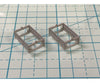 Mac Rail Mac-860 Ho Dash 9 Stack Cover “Open” (2 Pack) Detailing Parts