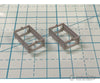 Mac Rail Mac-860 Ho Dash 9 Stack Cover “Open” (2 Pack) Detailing Parts