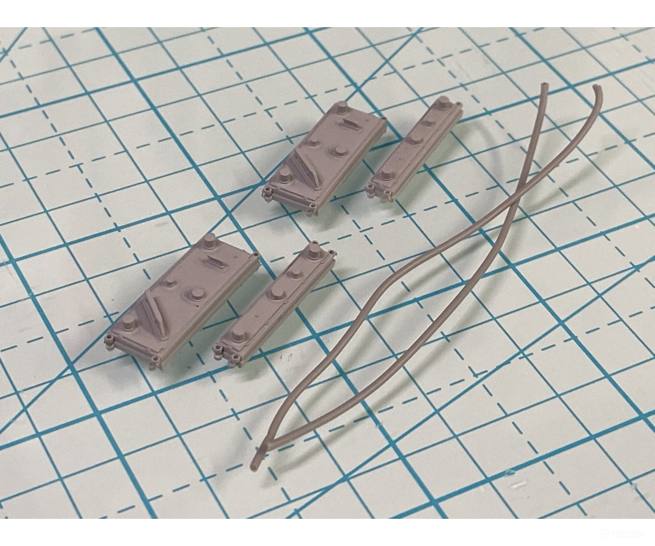 Mac Rail Mac-861 Ho Ptc Array ’Top-Split’ Ns Style Detailing Parts