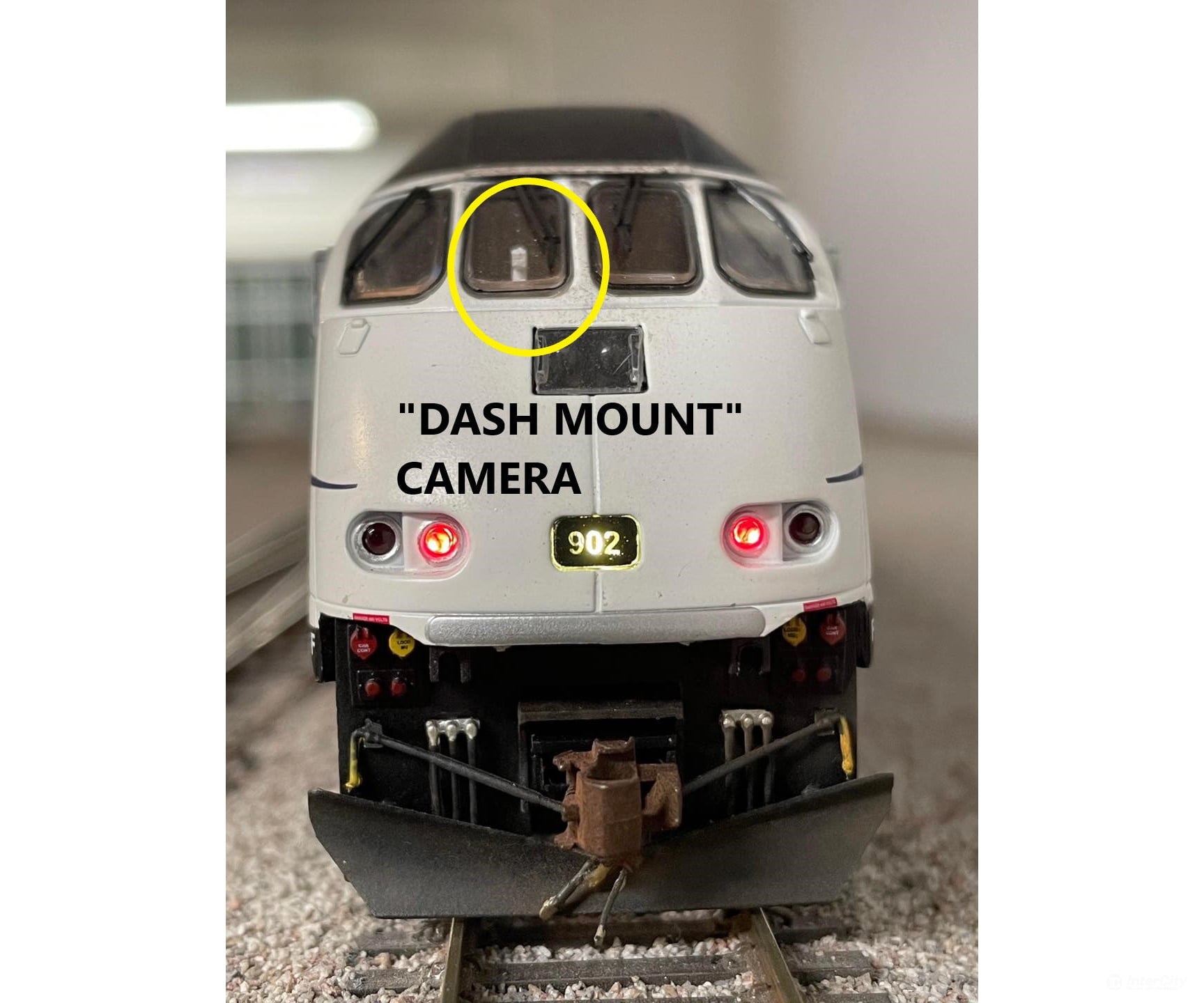 Mac Rail Mac-862 Ho Forward Facing Loco. Camera (20 Pack) Detailing Parts