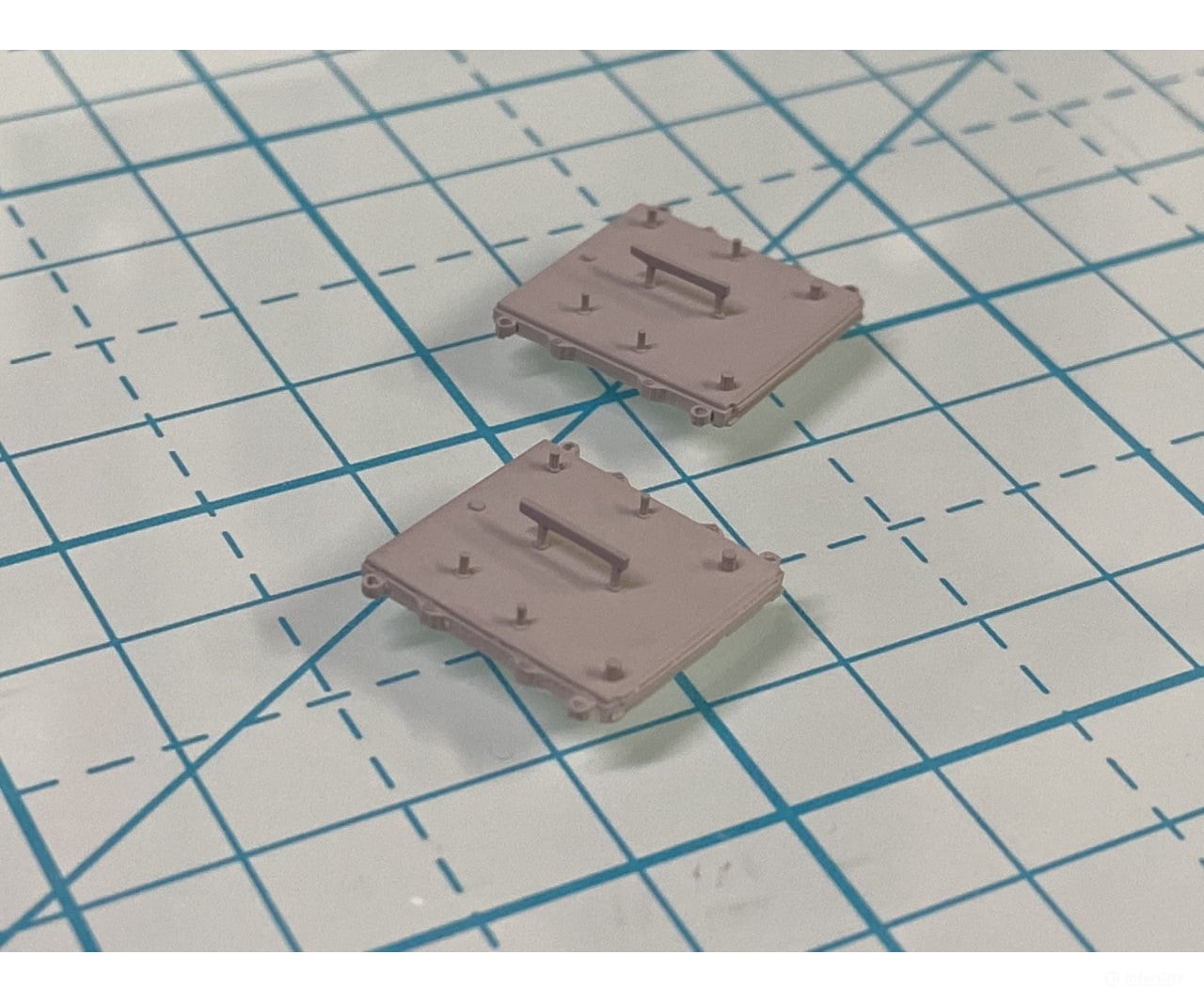Mac Rail Mac-864 Ho Ptc Center Array “Can Antennas” (2 Pack) Detailing Parts