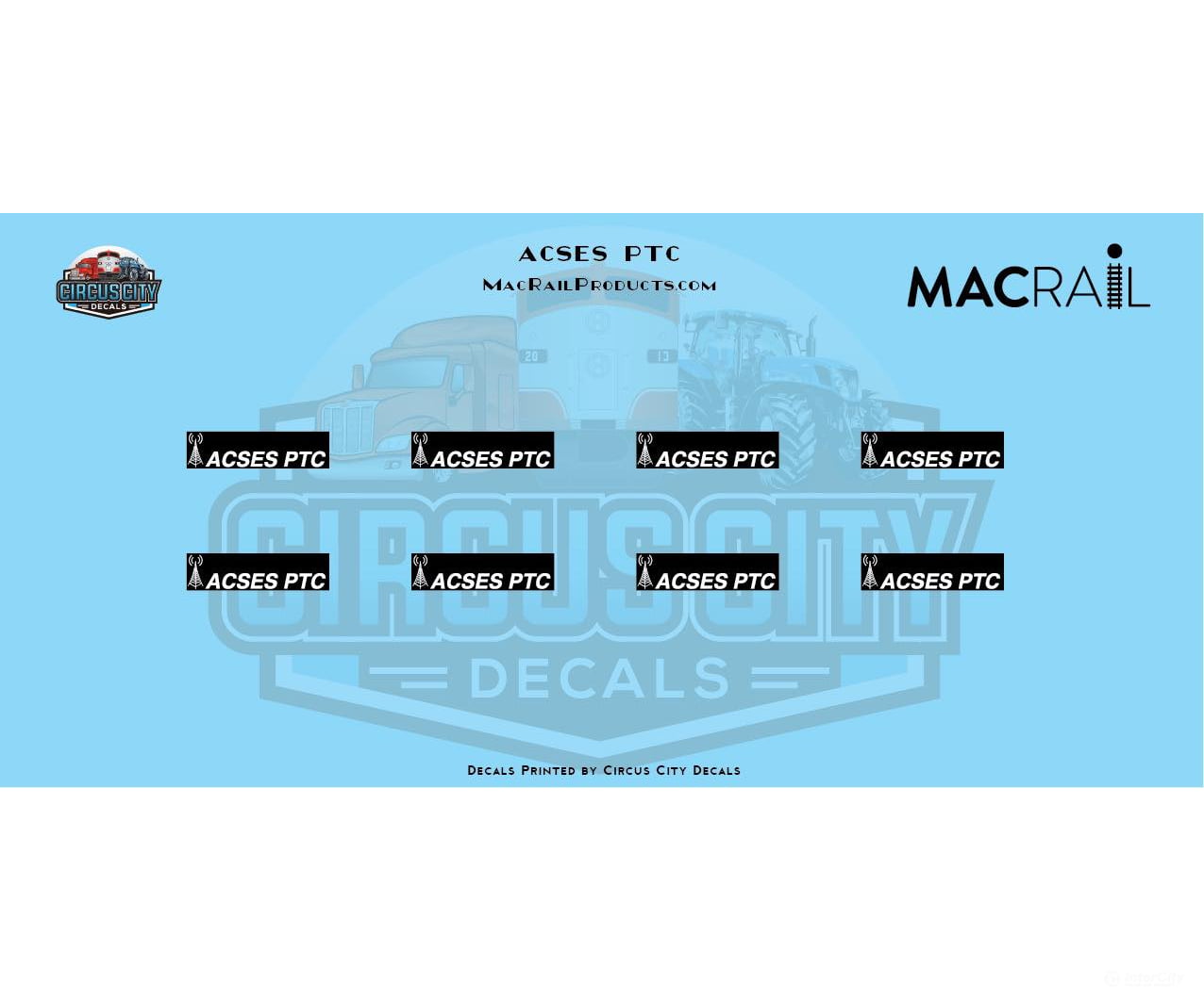Mac Rail Mac-866 Ho Acses Nec Ptc Kit (4 Pack) Detailing Parts