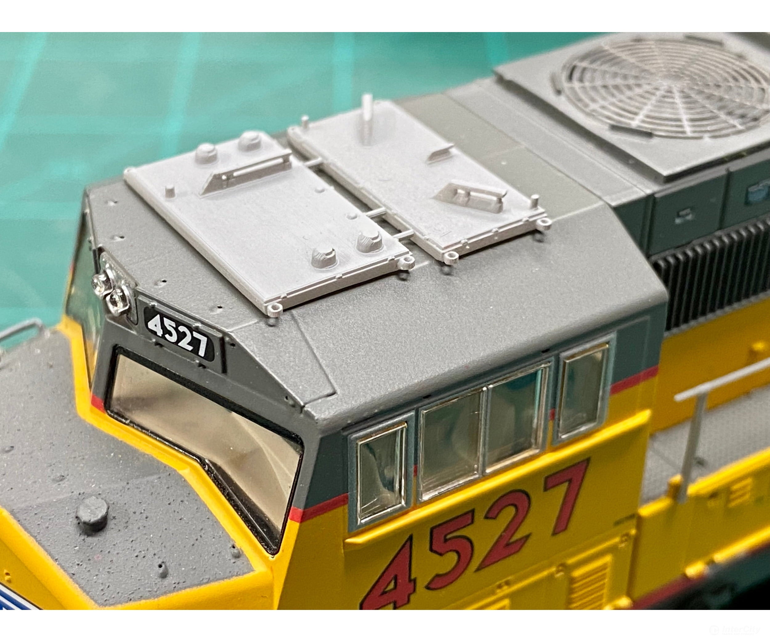Mac Rail Mac-872 Ho Up ’Full-Top’ Ptc Array Type #3 (2 Pairs) Detailing Parts