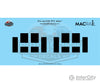 Mac Rail Mac-874 Ho Pan Am/Csxt Ptc Array (2 Pack) Detailing Parts