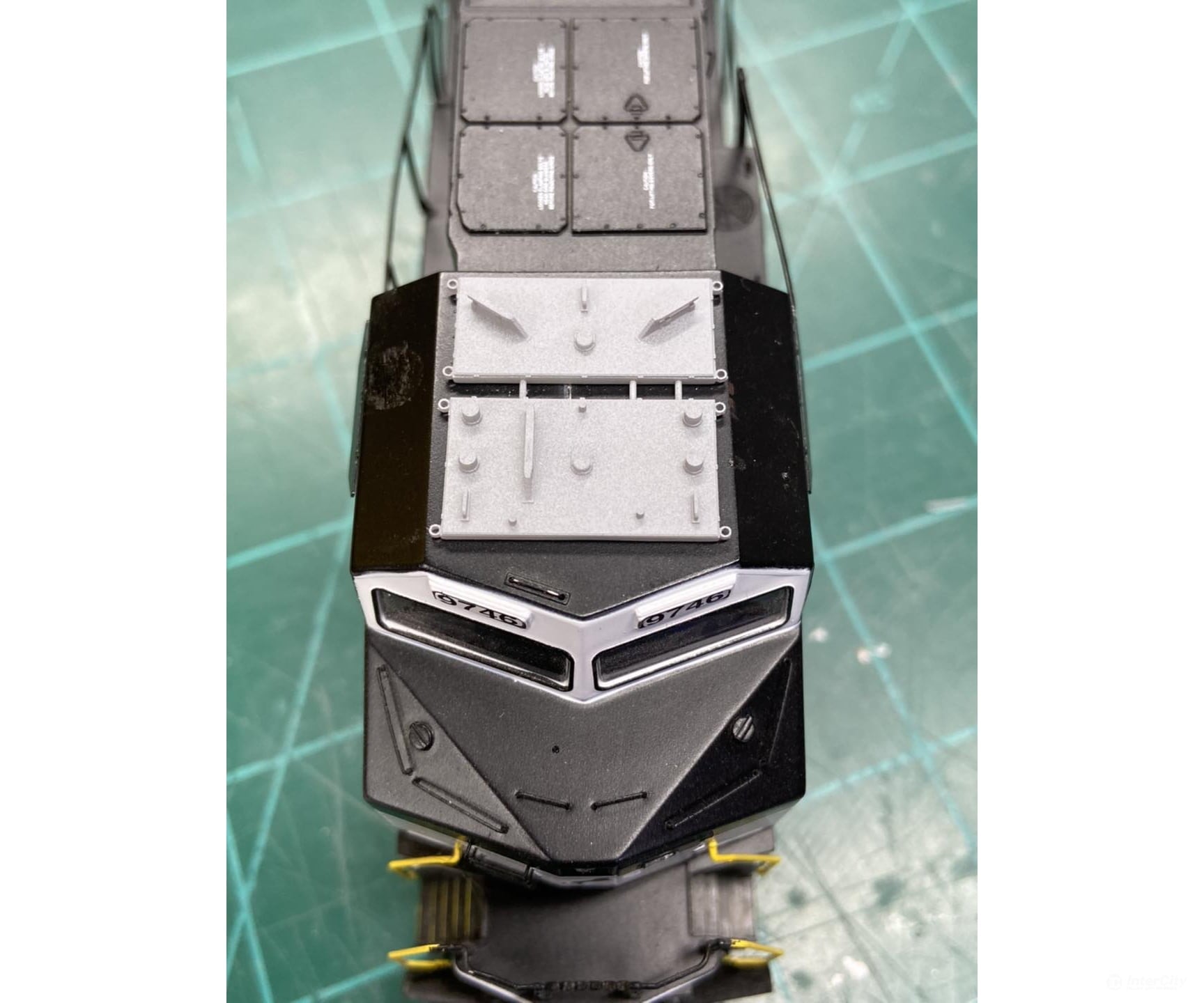 Mac Rail Mac-875 Ho Ns ’Full-Top’ Ptc Array #1 (Ge/Emd) Detailing Parts