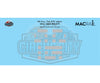 Mac Rail Mac-875 Ho Ns ’Full-Top’ Ptc Array #1 (Ge/Emd) Detailing Parts