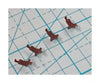 Mac Rail Mac-891 Ho Tall Locks - 4 Pack Detailing Parts