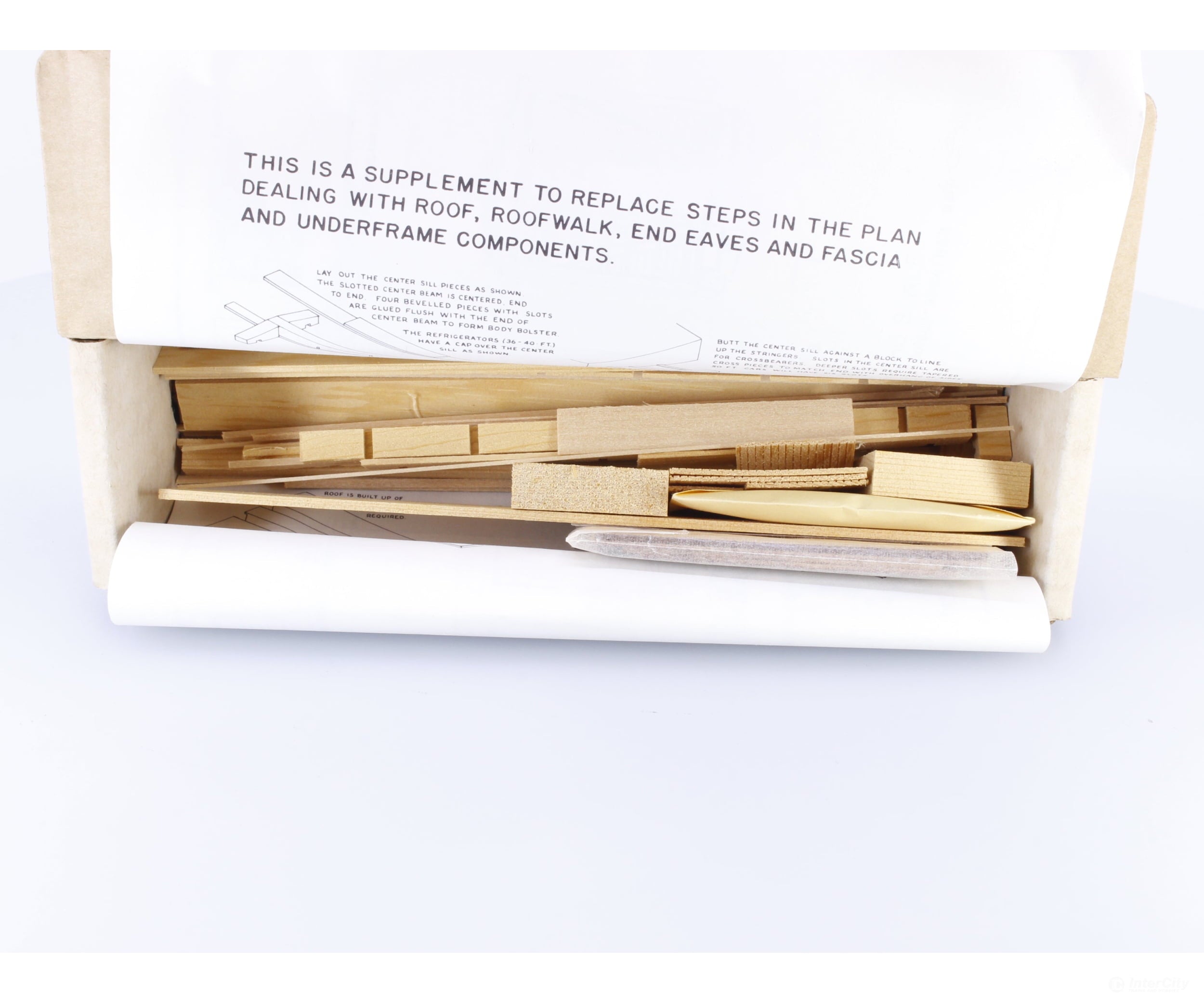 Main Line Models BC-16 HO 50’ Automobile Box Car Kit Canadian National (CN) 4240530 - Freight Cars