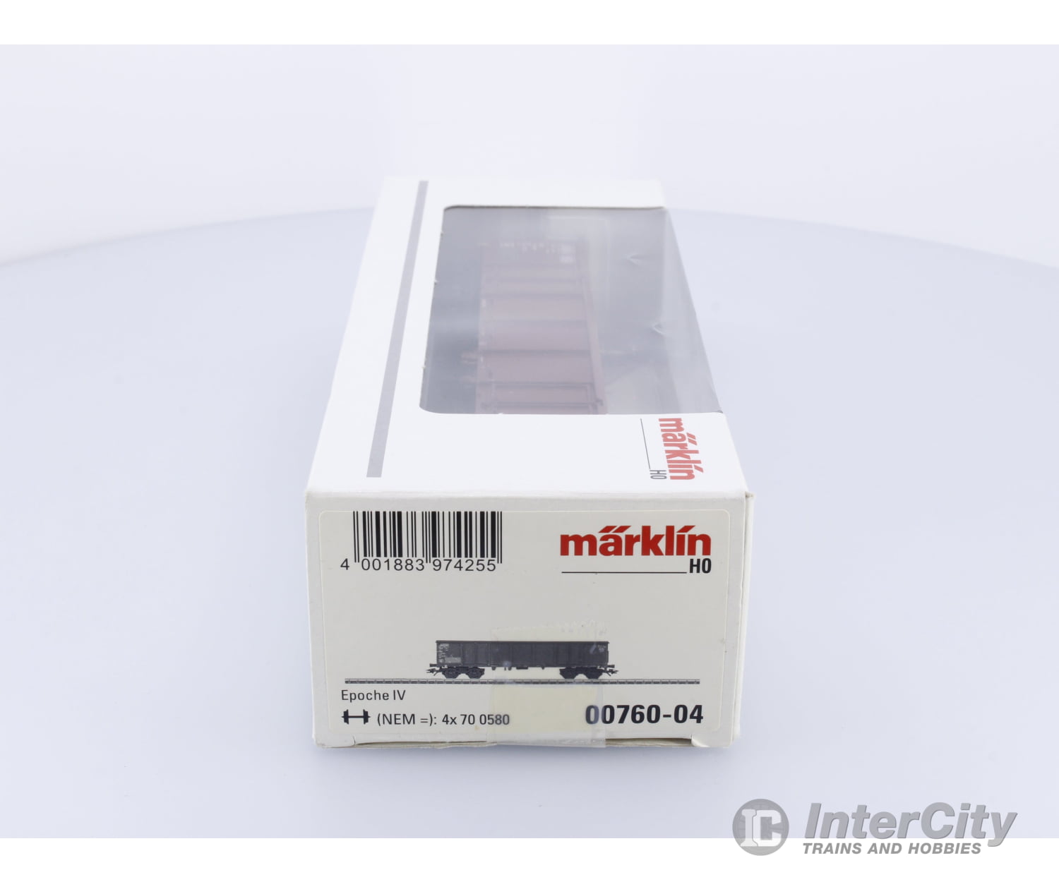 Marklin 00760-04 HO DB High Side Gondola 5347012-6 European Freight Cars