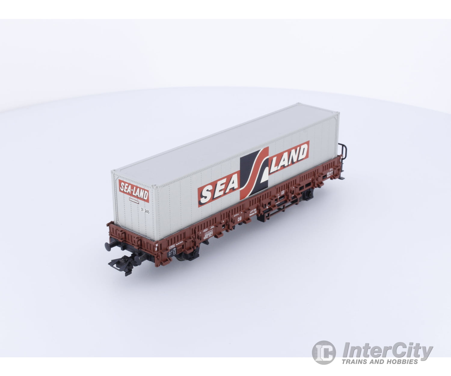 Marklin 00760-09 HO DB SeaLand Container Flat Car 457316 European Freight Cars