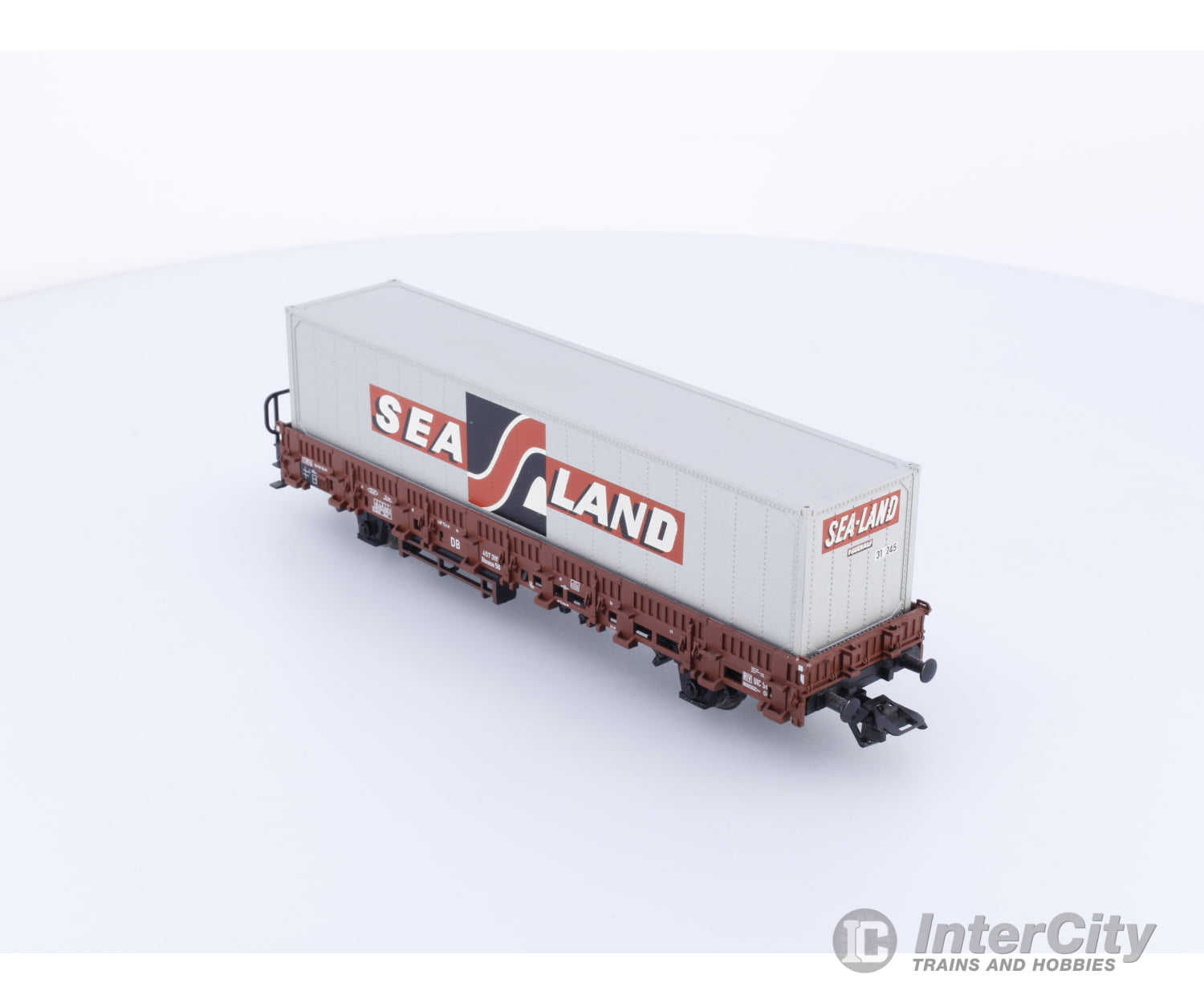 Marklin 00760-09 HO DB SeaLand Container Flat Car 457316 European Freight Cars