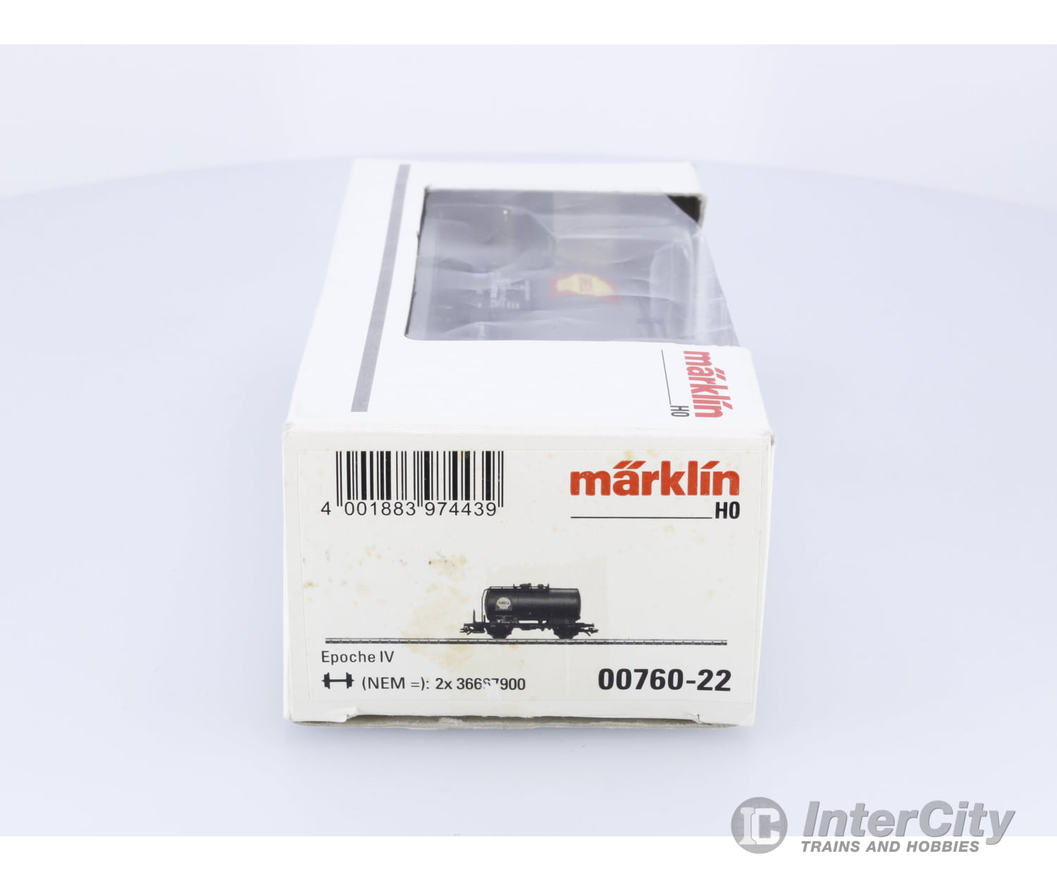 Marklin 00760-22 HO Tank car SHELL 00051126 European Freight Cars