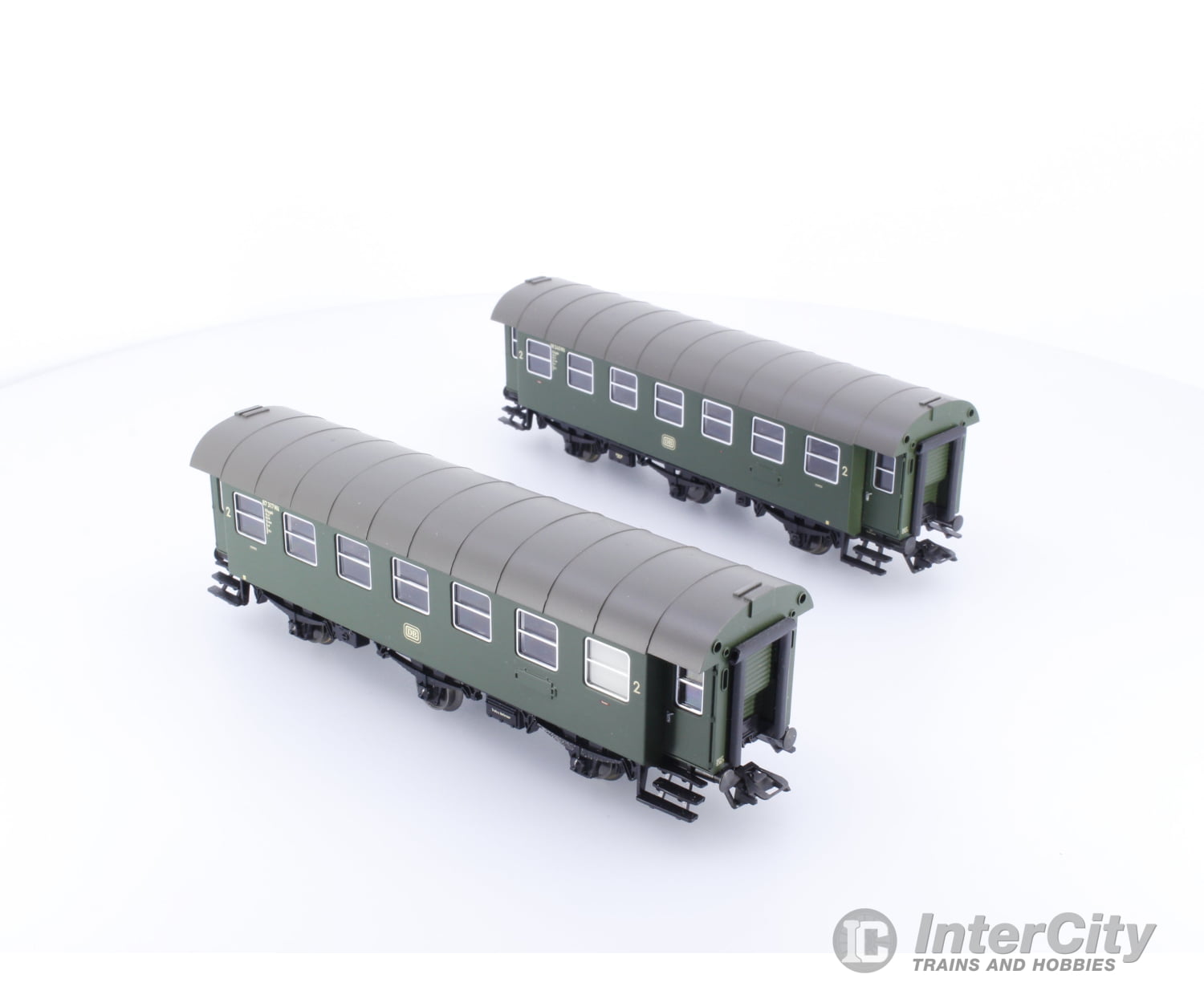 Marklin 00770-06 HO DB Twin 2nd Class Passenger Cars 87317 European Passenger Cars