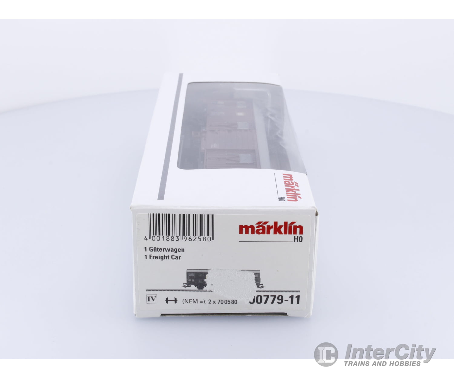 Marklin 00779-11 HO DB Covered Goods Wagon Factory Weathered 1515197 European Freight Cars