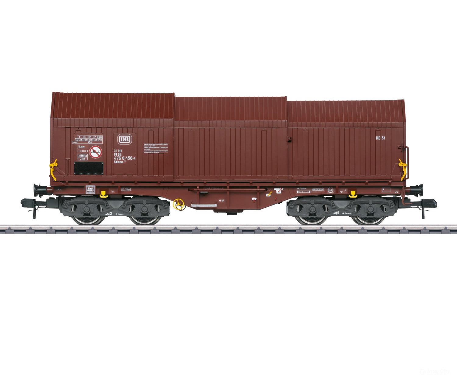 Marklin 58784 DB DB Flat Car with Telescoping Covers - Default Title (IC-MARK-58784)