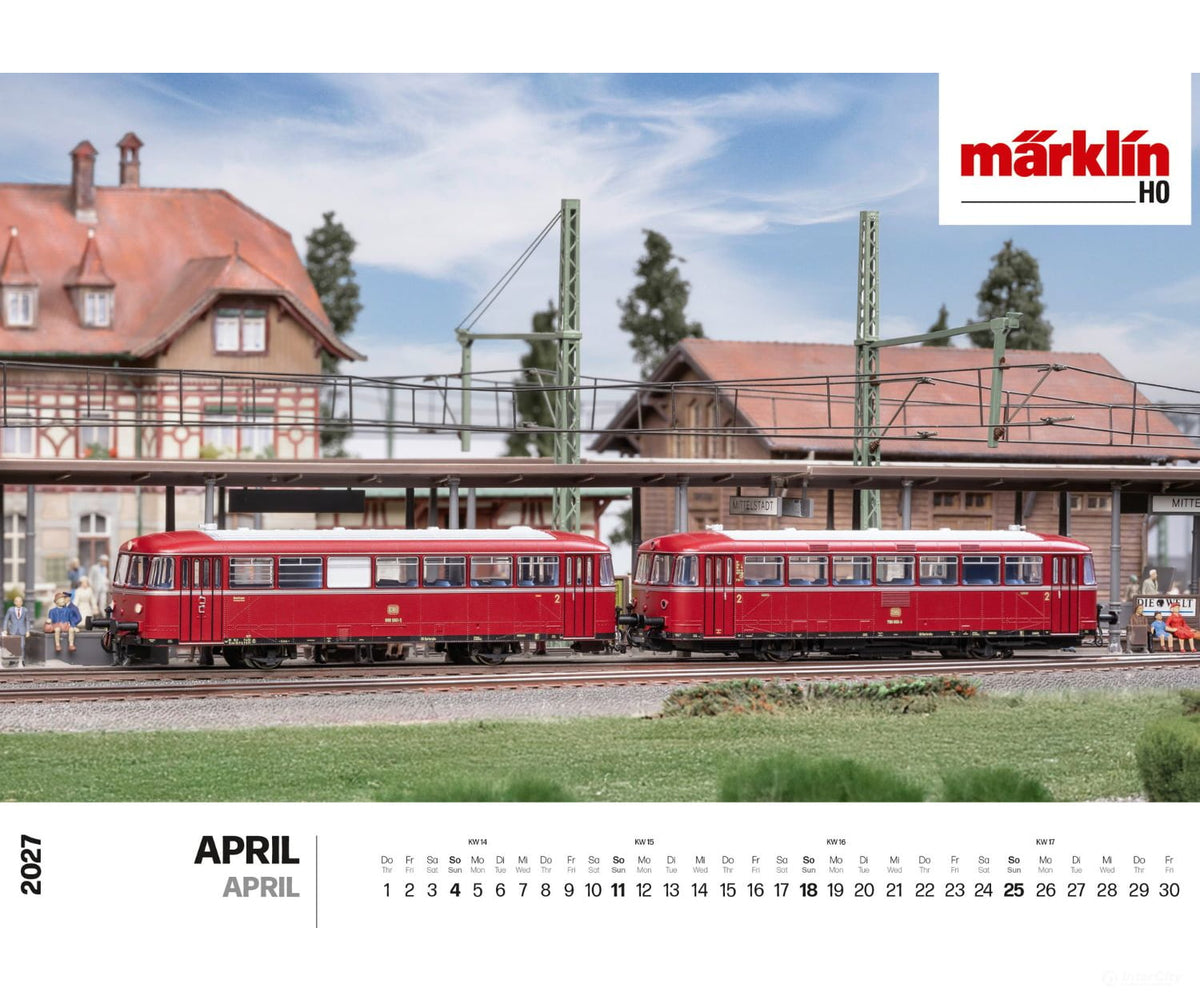 Marklin 19727 Marklin/Trix Wall Calendar for 2027 - Calendars