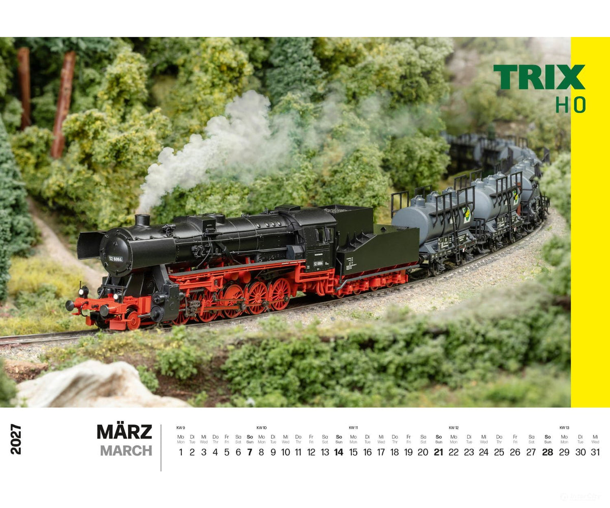 Marklin 19727 Marklin/Trix Wall Calendar for 2027 - Calendars