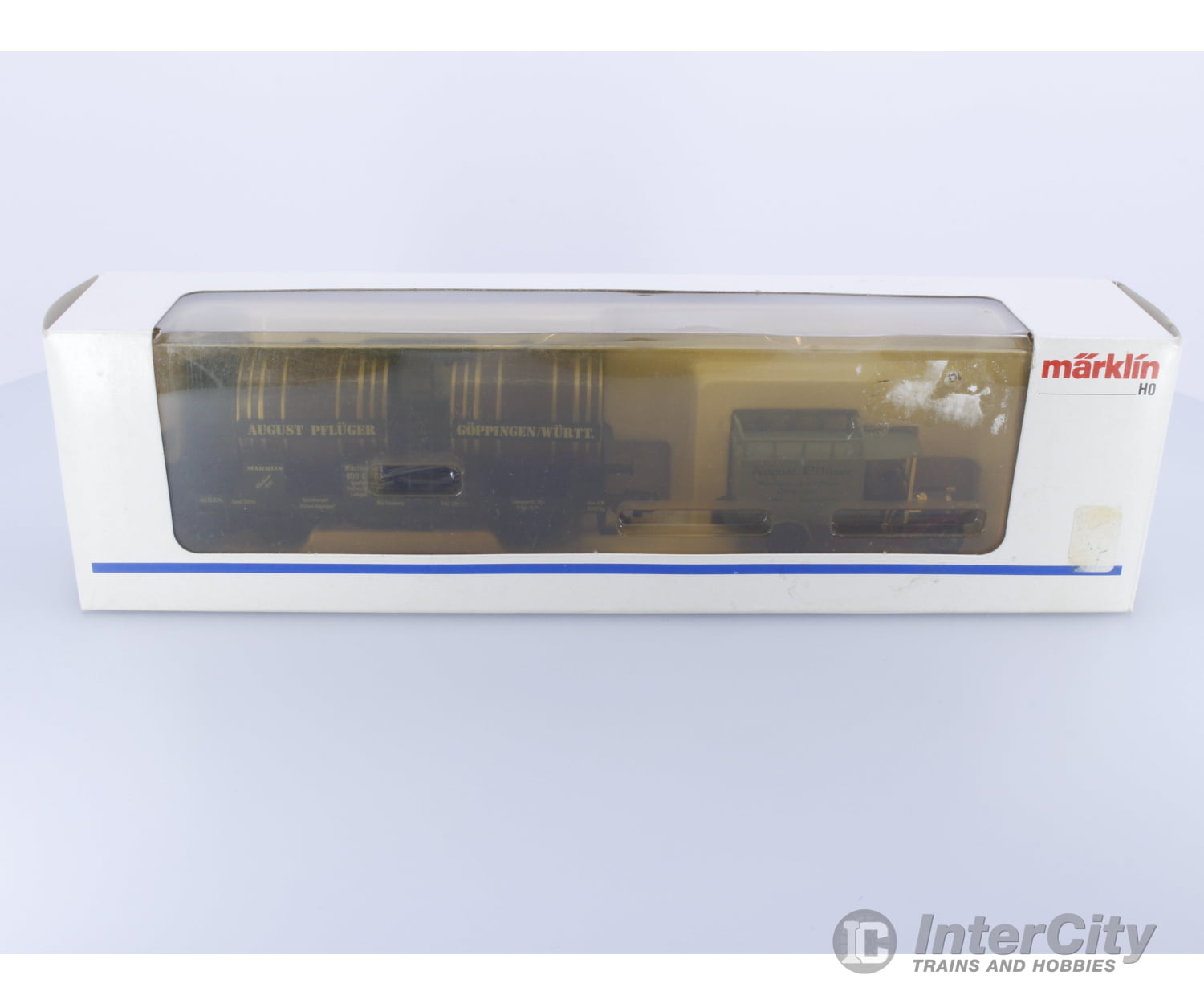 Marklin 1991 Ho Museum August Pfluger Wagon Set 600 091 European Freight Cars