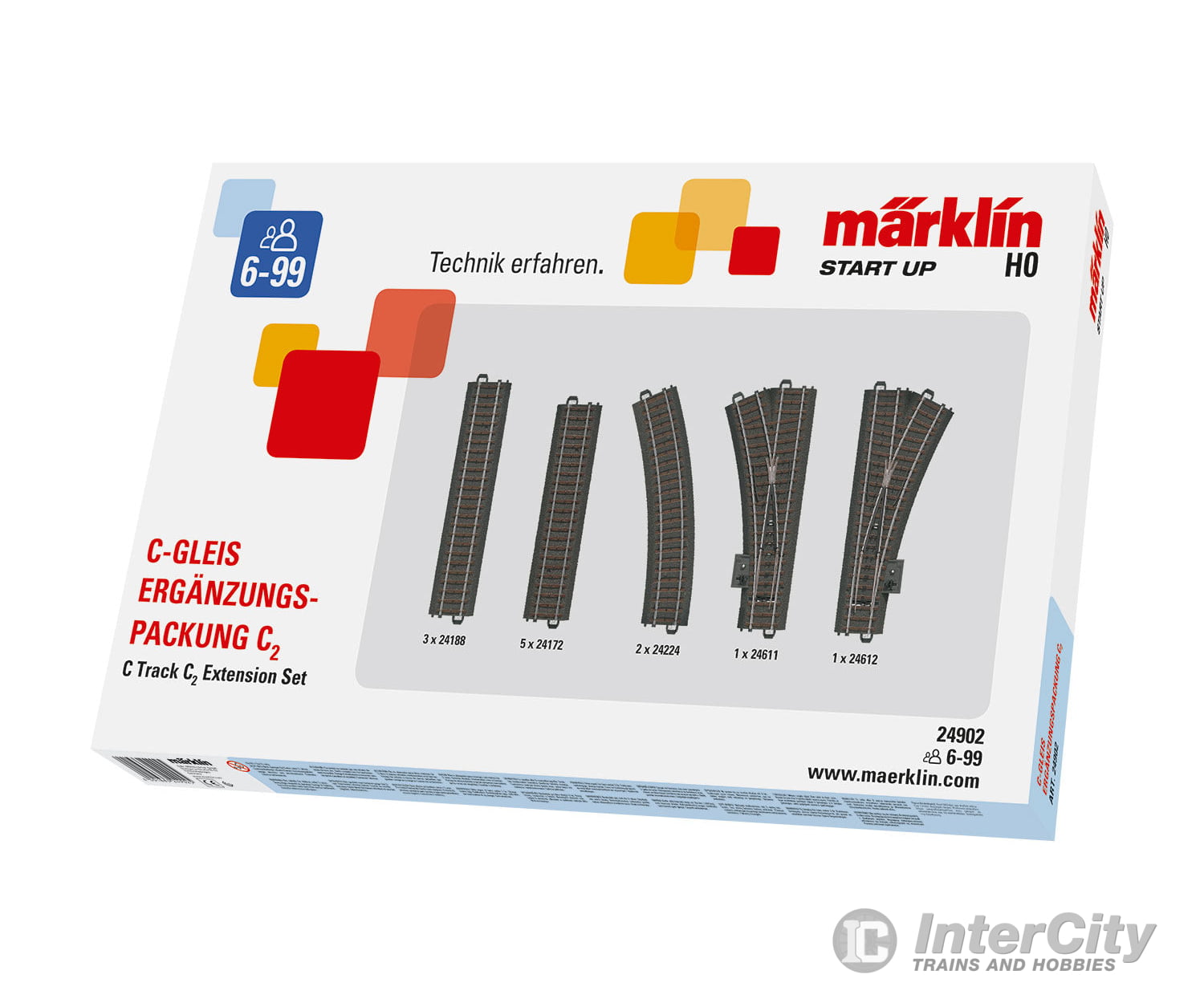 Marklin 24902 Marklin Start up - C Track C2 Extension Set - Default Title (IC-MARK-24902)