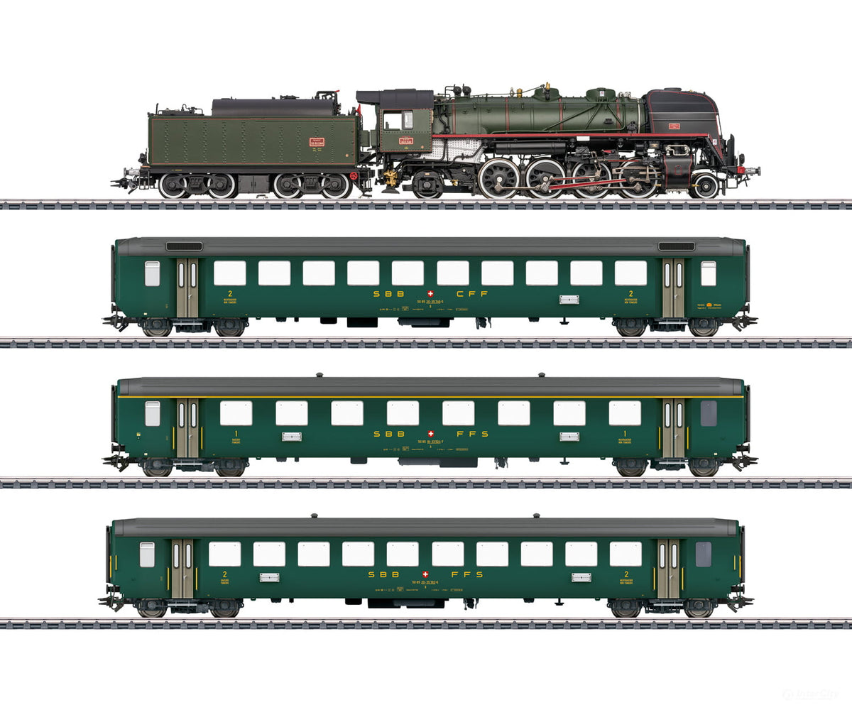 Marklin 26141 HO SNCF Museum Train Set With 141.R MFX+ Digital Sound - European Locomotives
