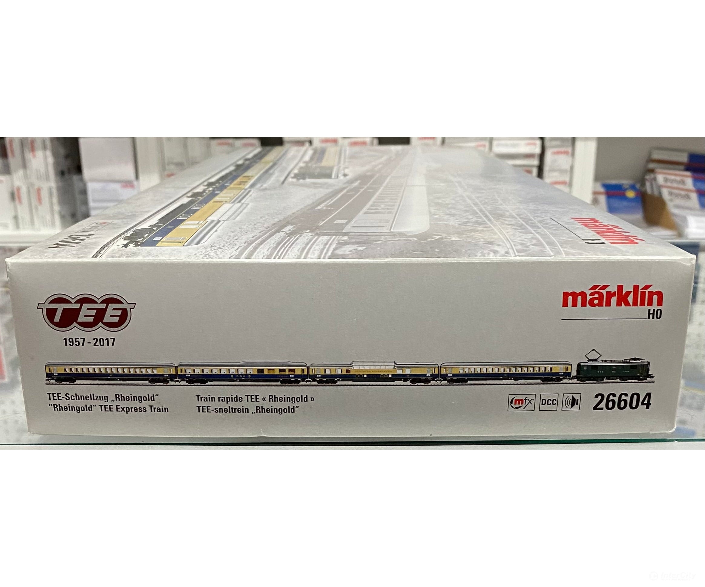 Marklin 26604 HO SBB-CFF-FFS TEE 1957-2017 Special Edition Rheingold Express Train Set Rare 10044 MFX Digital Sound