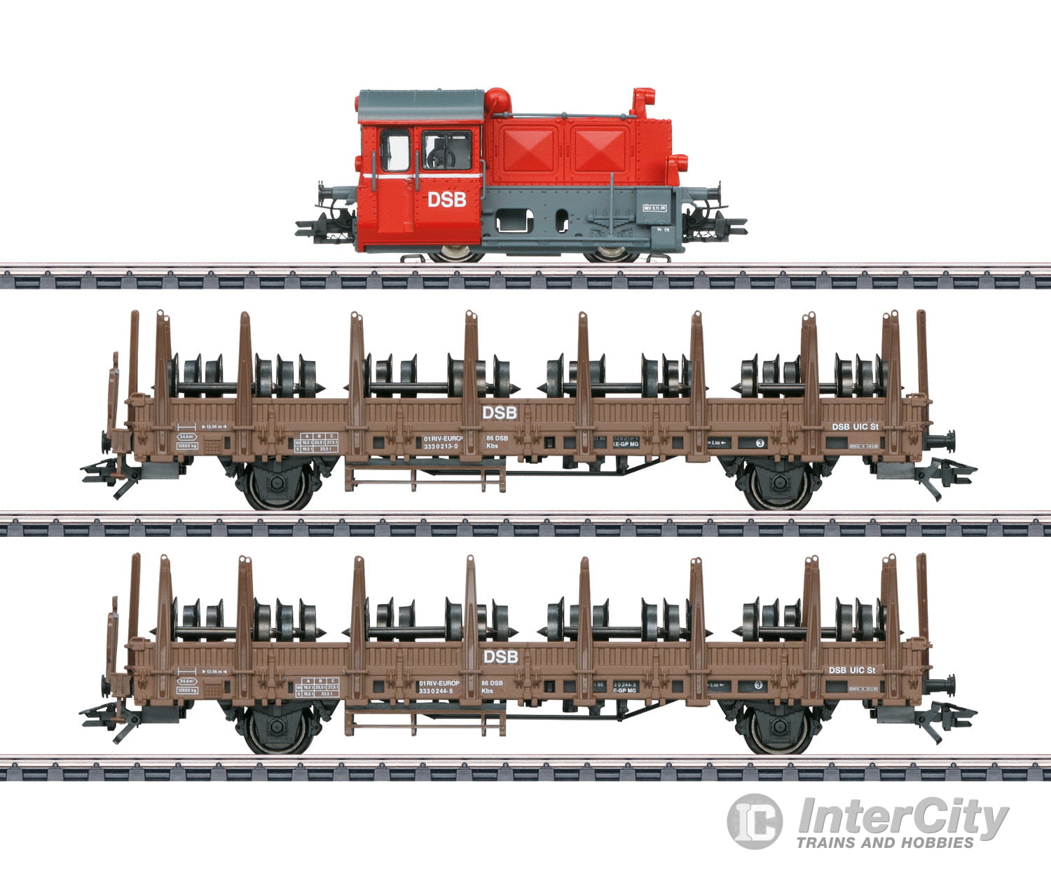 Marklin 26617 17 "DSB" Train Set - Default Title (IC-MARK-26617)