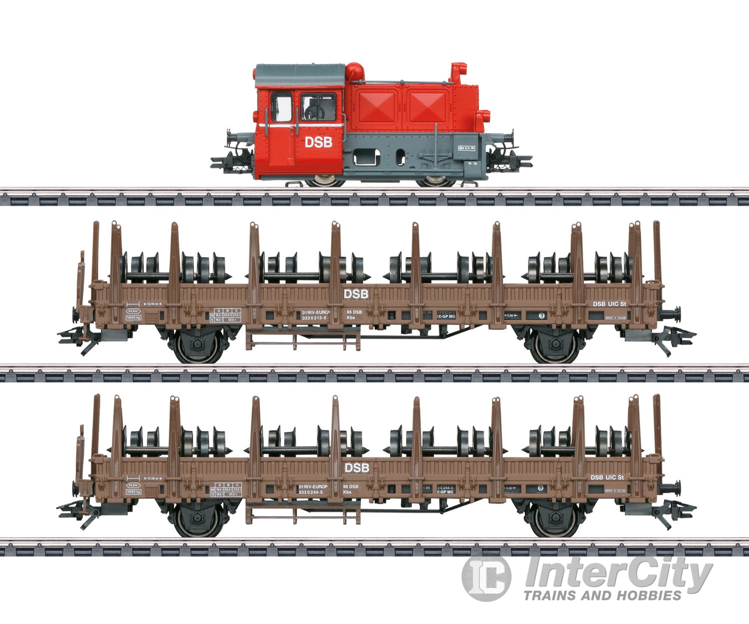 Marklin 26617 17 "DSB" Train Set - Default Title (IC-MARK-26617)