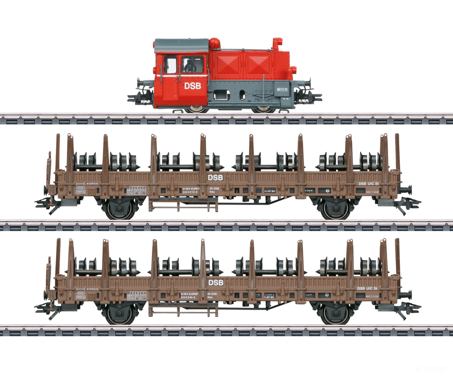 Marklin 26617 17 "DSB" Train Set - Default Title (IC-MARK-26617)