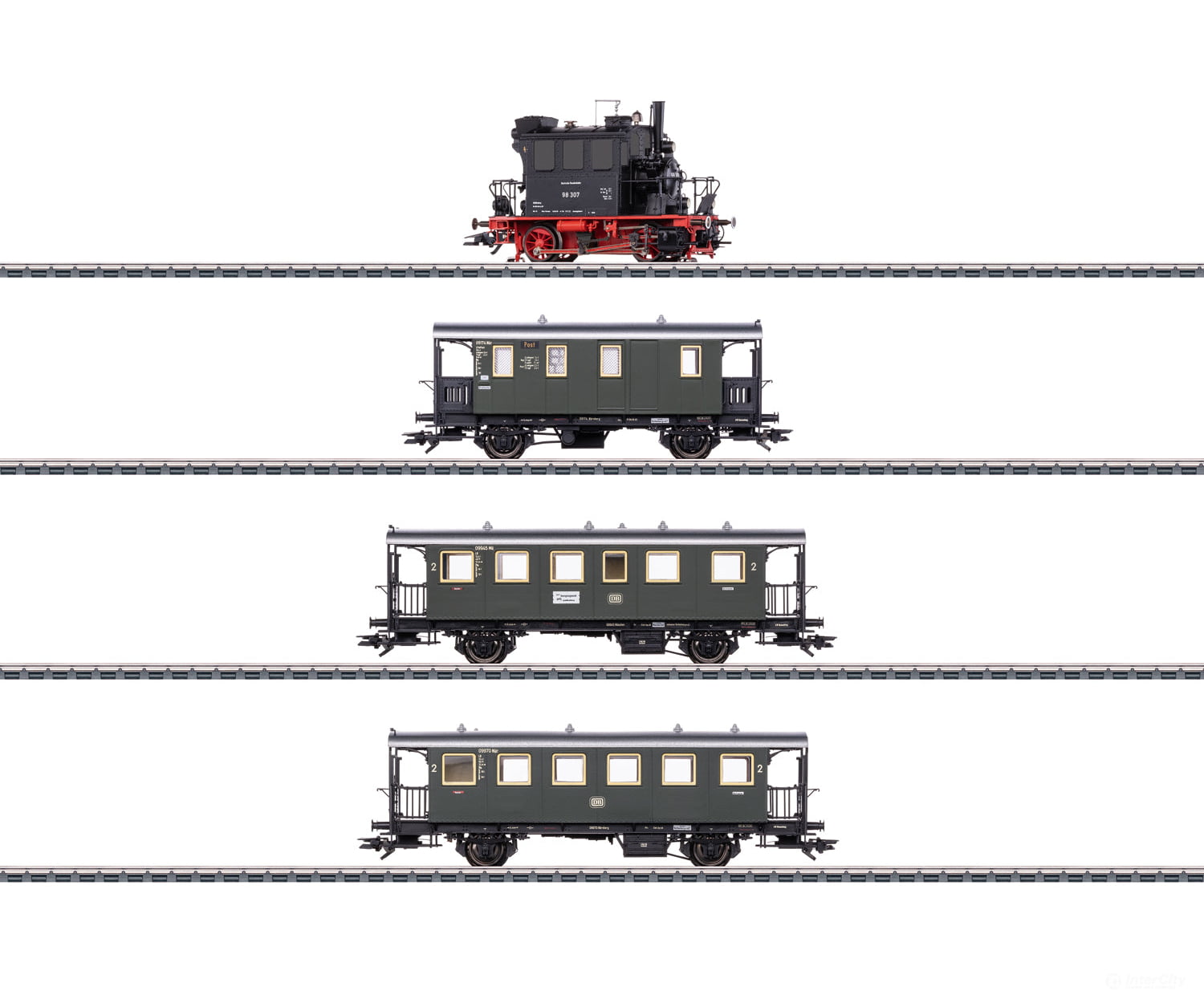 Marklin 26619 HO DB ’Spalter Bockl’ Train Set MFX+ Digital Sound (MHI Exclusive Item) European Locomotives