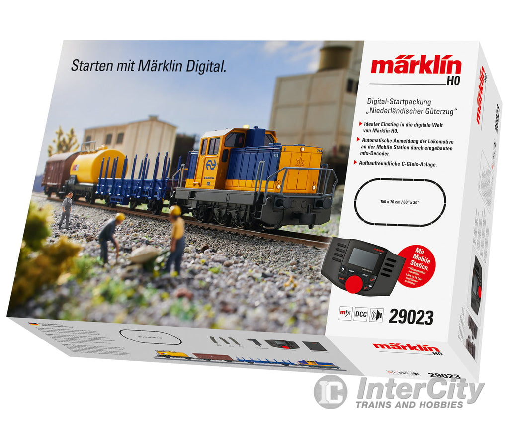 Marklin 29023 Dutch Freight Train Digital Starter Set - Default Title (IC-MARK-29023)