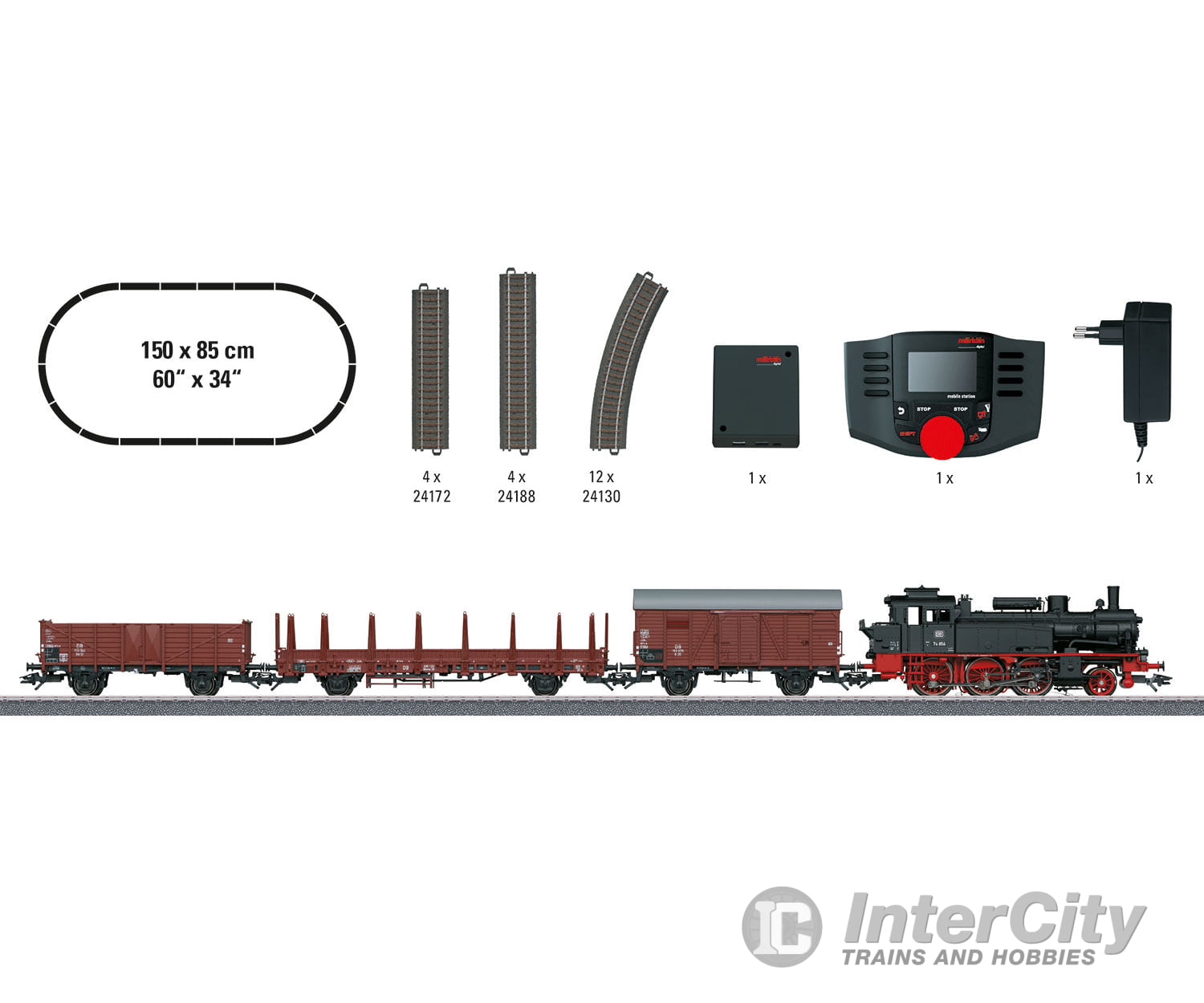 Marklin 29074 DB "Era III Freight Train" Digital Starter Set - Default Title (IC-MARK-29074)