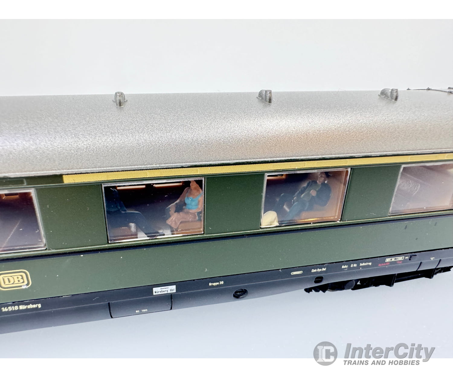 Marklin 29094 Pc2 Ho Db 1St /2Nd Class Skirted Wagon From Starter Set 14 518 European Passenger Cars