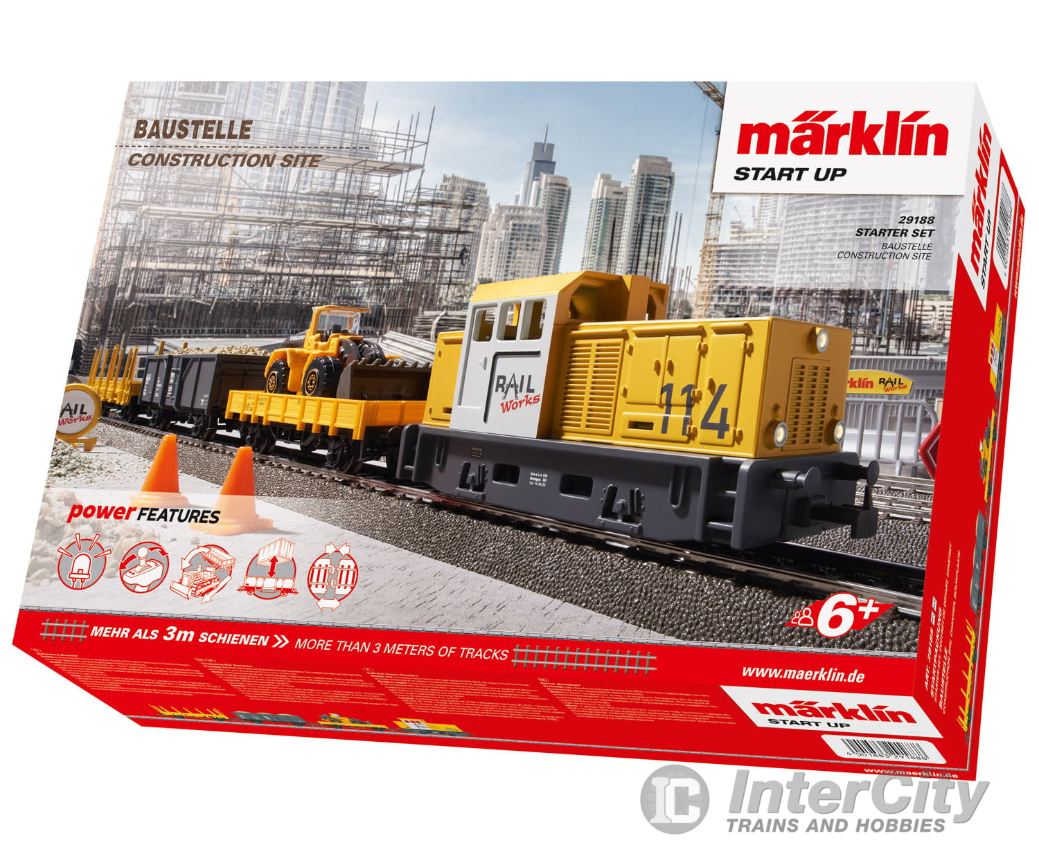 Marklin 29188 Marklin Start up - "Construction Site" Starter Set - Default Title (IC-MARK-29188)